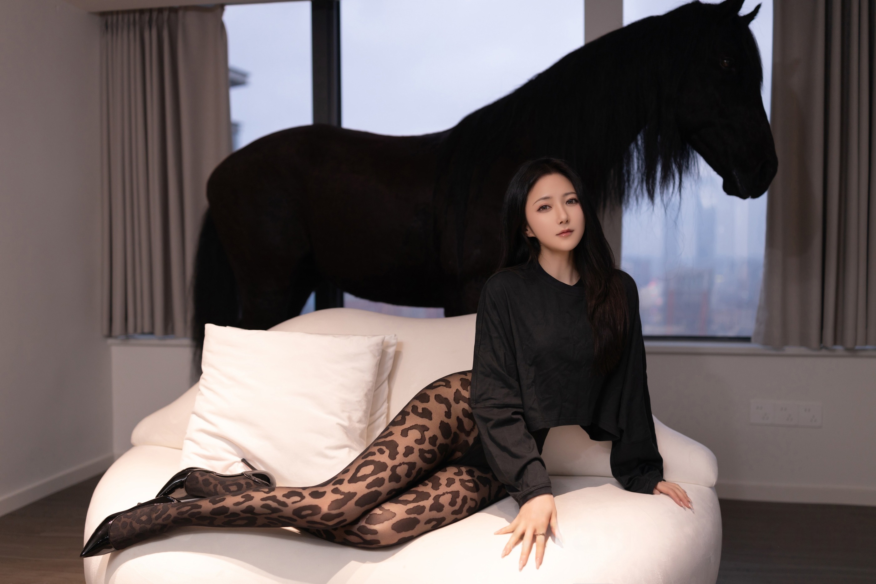 图片[1]-鱼子酱Fish – NO.248 （私拍） 性感的丝[122P]-XikXak